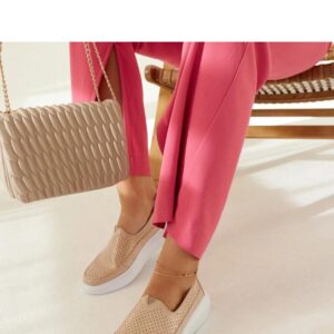 Złote półbuty Marcie - Solea