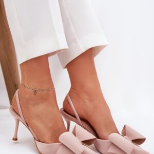 Szpilki Model Eklevia UC-158 Beige - Step in style